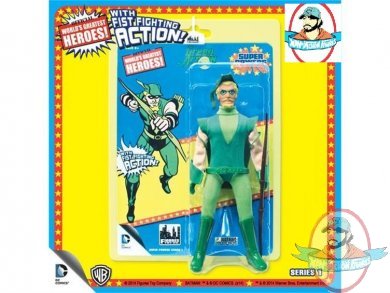 DC Retro 8" Super Powers Series 1 Green Arrow Figures Toy Company