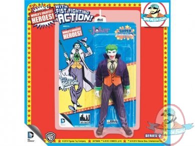 DC Retro 8" Super Powers Series 2 Joker Figures Toy Company