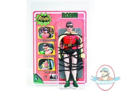 Batman Classic 1966 TV Retro 8" Figure Tied Up Series Robin