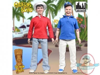 Gilligans Island 8" Retro Figure Series 1 Set of 2 Gilligan & Skipper