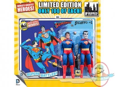 DC Retro 8" Limited Edition Two Pack - Superman & Bizarro DC Retro 8" Limited Edition Two Pack - Superman & Bizarro