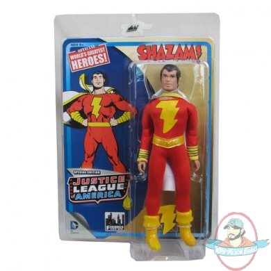 Justice League 8-Inch Retro Series 1 Shazam Figures Toy Company