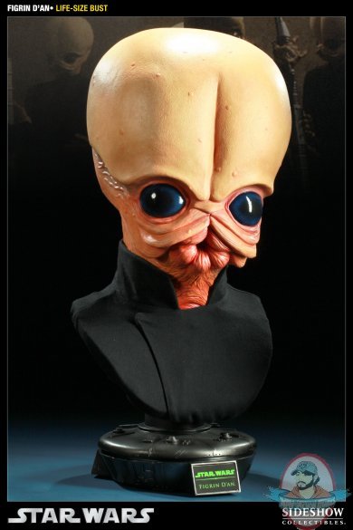 Figrin D'an Star Wars Cantina Band Life-Size Bust by Sideshow 