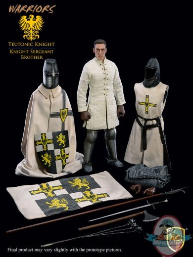  1/6  Teutonic  Knight: Knight Sergeant Brother  Aci Toys ACI 25B