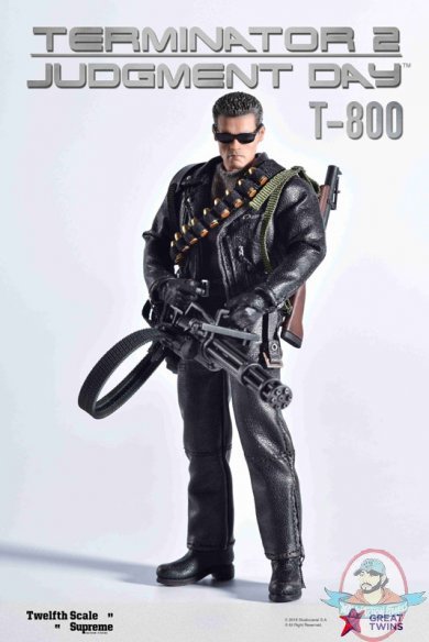 1/12 Scale Terminator 2 Judgement Day T-800 Supreme Action Figure