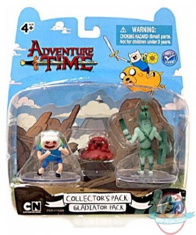 Adventure Time 2" Mini Figure Battle Gladiator 2 Pack Ghost Finn 