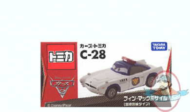 1:64 Disney Pixar Cars C-28 Finn McMissile Tomica Tomy by Takara