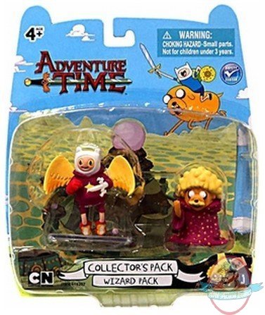 Adventure Time 2" Mini Figure Battle Wizard 2 Pack Finn & Jake