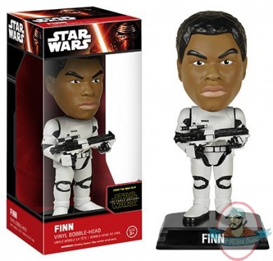 Star Wars The Force Awakens Finn Wacky Wobblers Funko