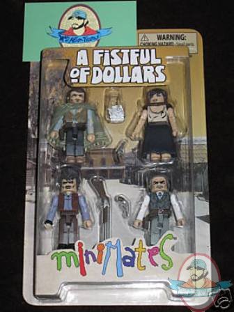 Minimates 4 Pack Clint Eastwood A Fistful Of Dollars