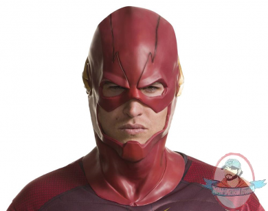 DCTV The Flash Full Overhead Adult Deluxe Latex Mask Rubies