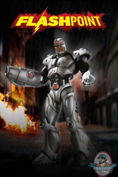 Flashpoint Series 1 Cyborg Action Figure by DC Direct