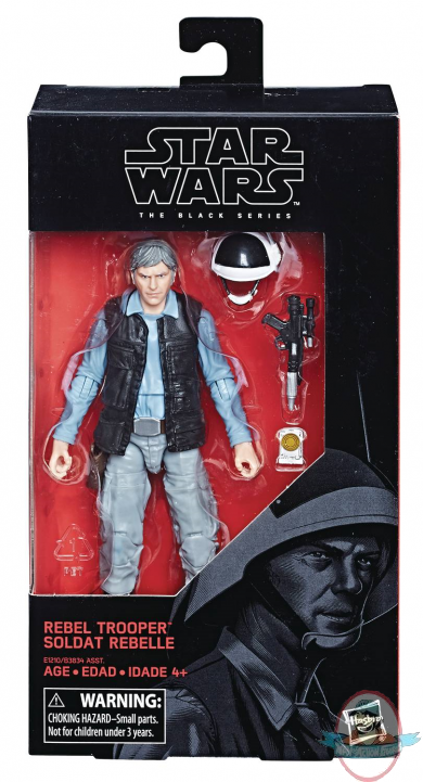 Star Wars Black Series Rebel Fleet Trooper 6 inch Figure Hasbro 