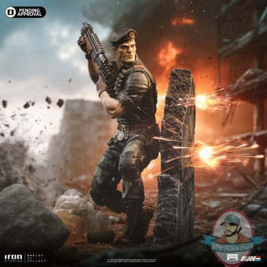 1:10 Scale G.I. Joe Flint Art Scale Statue Iron Studios