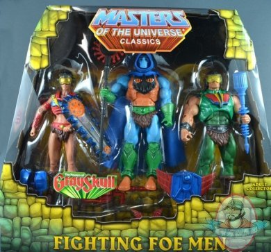 Masters Of The Universe Classics Fighting Foe Men 3 Pack by Mattel