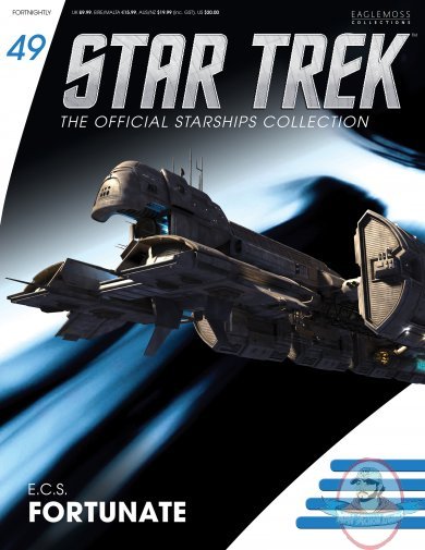 Star Trek Starships Magazine #49 Ecs Fortunate Eaglemoss 