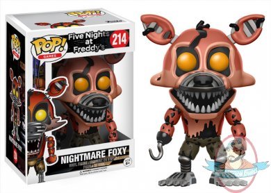 Pop! Five Nights at Freddy's Wave 2 Nightmare Foxy #214 by Funko