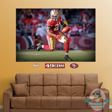  Fathead Frank Gore In Your Face Mural San Francisco 49ers NFL