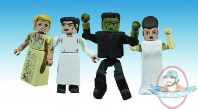 Universal Monsters Frankenstein Minimates Box Set Diamond Select Toys