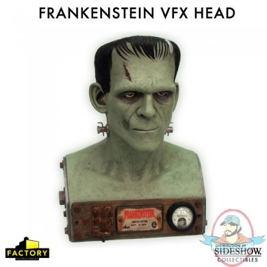 Frankenstein VFX Head Prop Replica Factory Entertainment
