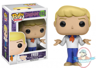 Pop! Animation Scooby Doo Fred #153 Vinyl Figure by Funko