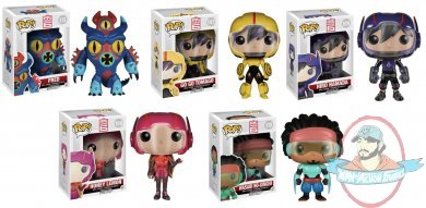 Disney Pop! Big Hero 6 Set of 5 Vinyl Figure by Funko