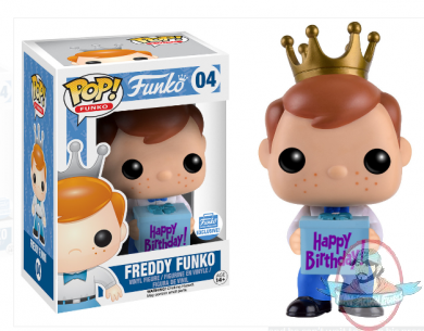 Pop! Freddy Funko with Birthday Gift #4 Vinyl Figure by Funko JC