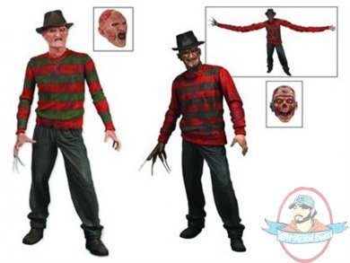 A Nightmare on Elm Street 7" Freddy Krueger Figure Series 1 Set of 2