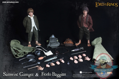 1/6 Lord of the Rings Frodo & Sam Set ASM-LOTR014&015 Asmus Toys