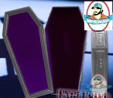 WWE Gray Coffin for Wrestling Figures