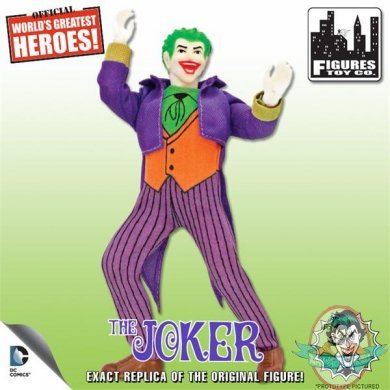 Batman Classic Retro Figure 8" Series 1 The Joker Figures Toy Company