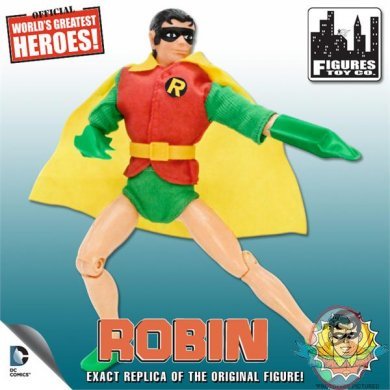 Batman Classic Retro Figure 8" Series 1 Robin by Figures Toy Company