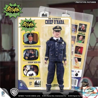 Batman Classic 1966 TV Series 5 Chief O'Hara Figures Toy Company