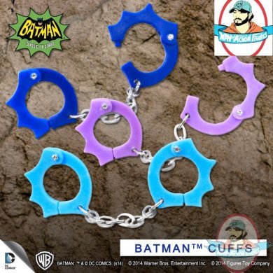 Batman Classic TV Series Accessories Set of 3 Batman Cuffs Figures Toy