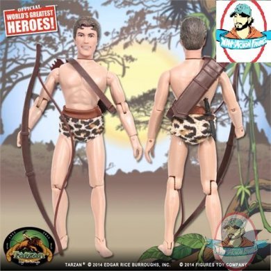 Tarzan Retro 8 Inch Action Figures Series 1 Korak Figures Toy Company