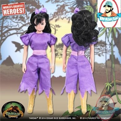 Tarzan Retro 8 Inch Action Figures Series 1 Meriem Figures Toy Company