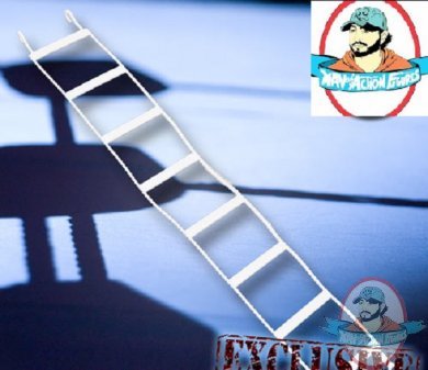 White Flexible Ladder for Wrestling figures