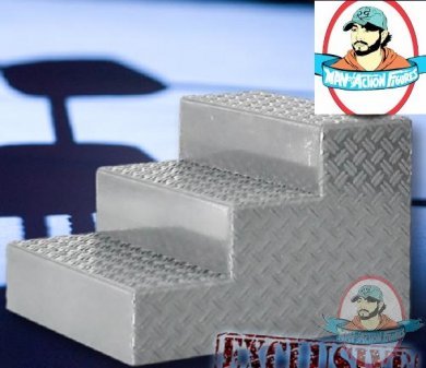 Wrestling Ring Stairs for a Wrestling Ring for Figures