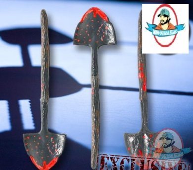 WWE Set of 3 Spaded Shovels with Blood for Wrestling Figures