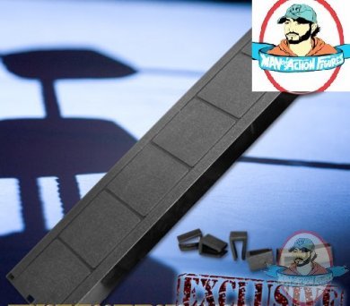 Extra Straight Ring Barricade Piece for Wrestling Figures