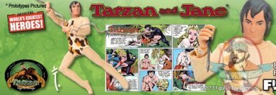 Tarzan Retro Tarzan Action Figure 8" inch by Figures Toy Company