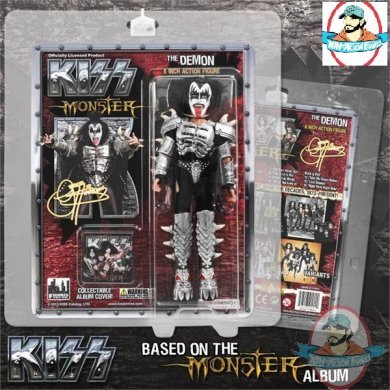 KISS 8" Figures Serie 4 Monster Album The Spaceman Figures Toy Company