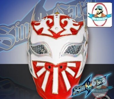 WWE Red Sin Cara Replica Mask by Figures Toys Company