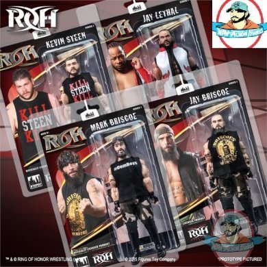 Ring of Honor Wrestling Series 1 Case of 12 Figures Toy Company