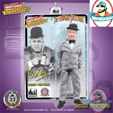 The Three Stooges 8 Inch Figures: Dizzy Doctors Curly Figures Toy 