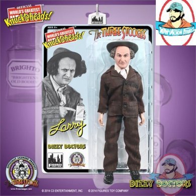 The Three Stooges 8 Inch Figures: Dizzy Doctors Larry Figures Toy 