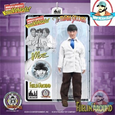 The Three Stooges 8 Inch Figures: Fuelin' Around Moe Figures Toy