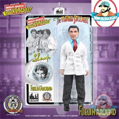 The Three Stooges 8 Inch Figures: Fuelin' Around Shemp Figures Toy