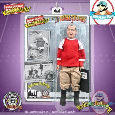 The Three Stooges 8 Inch Figures: No Census, No Feeling Curly