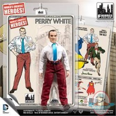 DC Retro 8" Superman Series 2 Perry White By Figures Toy Company